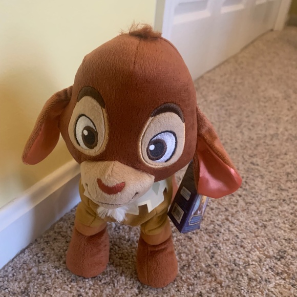 Disney Wish Walk'n Talk Valentino Plush Fainting Goat 11-Inch Stuffed Animal. - Picture 3 of 4